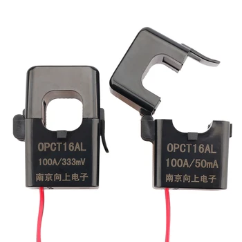 малък висока честота разделени жило Трансформатор на Ток OPCT16AL 5A 20A 50A 333 mv 100A измерване на трансформатор за ток 3.3 В
