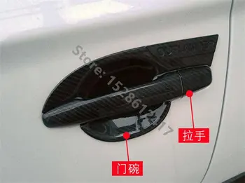 Автомобилен стайлинг ABS Хромирана Врата копчето на колата Финала на Купата на Страничната Врата копчето на Кутията Апликации, аксесоари за автомобили за 2013-2018 Mitsubishi Outlander