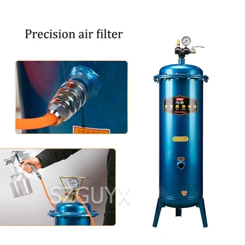 Точност филтър за Пречистване на сгъстен въздух Въздушен компресор маслоотделитель Компресор за премахване на вода въздушен филтър