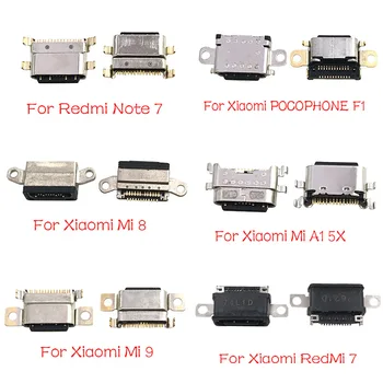 Тип-C USB Порт За Зареждане Конектор за Зарядно устройство Конектор за Док-станция За Xiaomi Mi A1 A2 8 9 CC9E Max3 Mix 3 Redmi Note 7 Pro