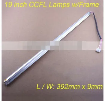 2 бр. x Универсални 19-цолови CCFL Лампа за LCD монитор 4: 3 с Рамка Осветление в Събирането на Двойни лампи 392 мм * 9 mm