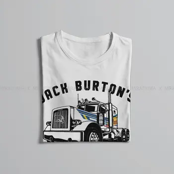Големи Неприятности в Малкия Китай Джак Бертонс Транспортна Фирма Тениска Homme Мъжки Градинска Облекло Blusas Свободна Памучен Тениска За Мъже