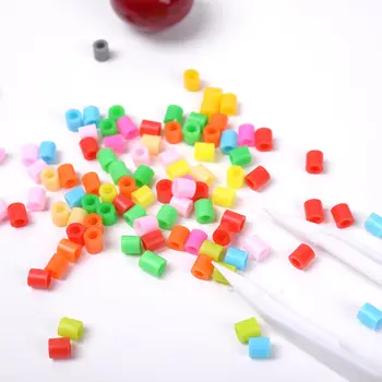 24/48/72 цвят скоростна набор от cad, мъниста играчка 2,6 мм perler забавни Детски 3D пъзели направи си САМ играчка предпазител мъниста pegboard листове гладене бкп