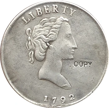 продажба на едро 1792 Монети по Четвърт Долар Копие копер производство със сребърно покритие