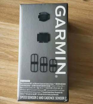 Оригинален датчик за скоростта на Garmin 2, Велосипеди, сензор за контрол на скоростта за велокомпьютера ANT GPS Edge 520 510 820 810 1000 Fenix