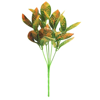 Клонка Изкуствени растения 5 Вилици Имитировала Реалистично Изкуствено Растение за Дома