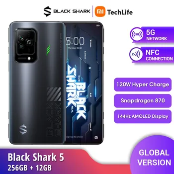 [Глобалната версия] Black Shark 5 (NFC) 5G 128gb / 256gb - Snapdragon 870 | 120 W Hyper Charge | 144 Hz AMOLED | JOYUI 13 | Нов /Запечатани